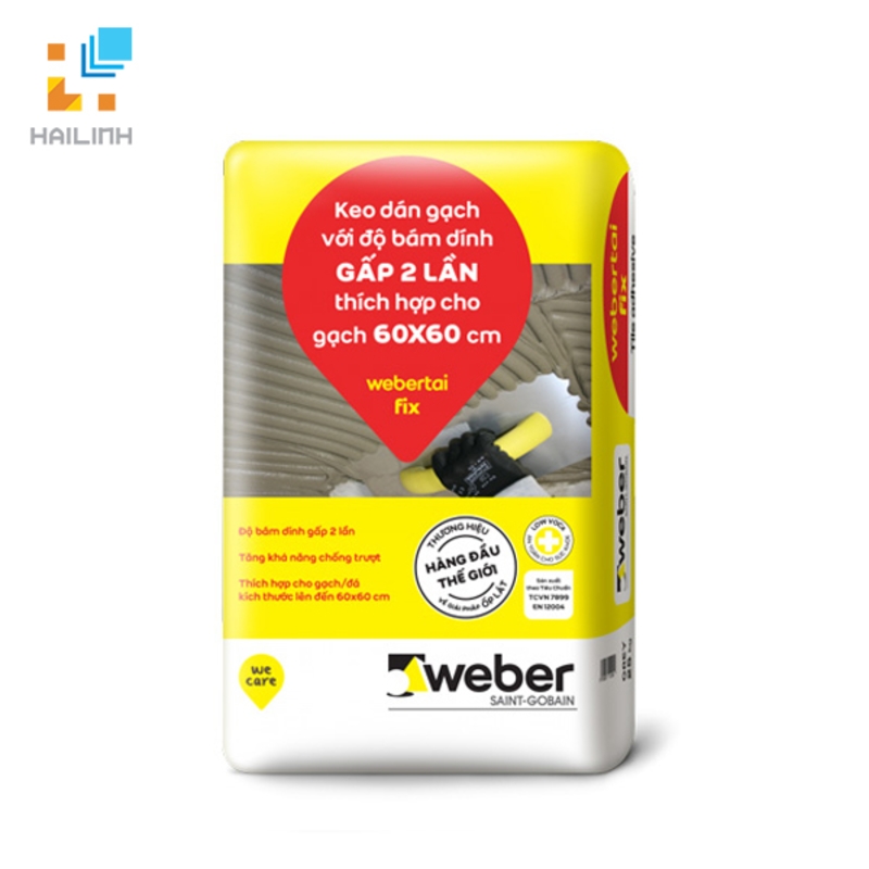Keo dán gạch Weber.tai FIX